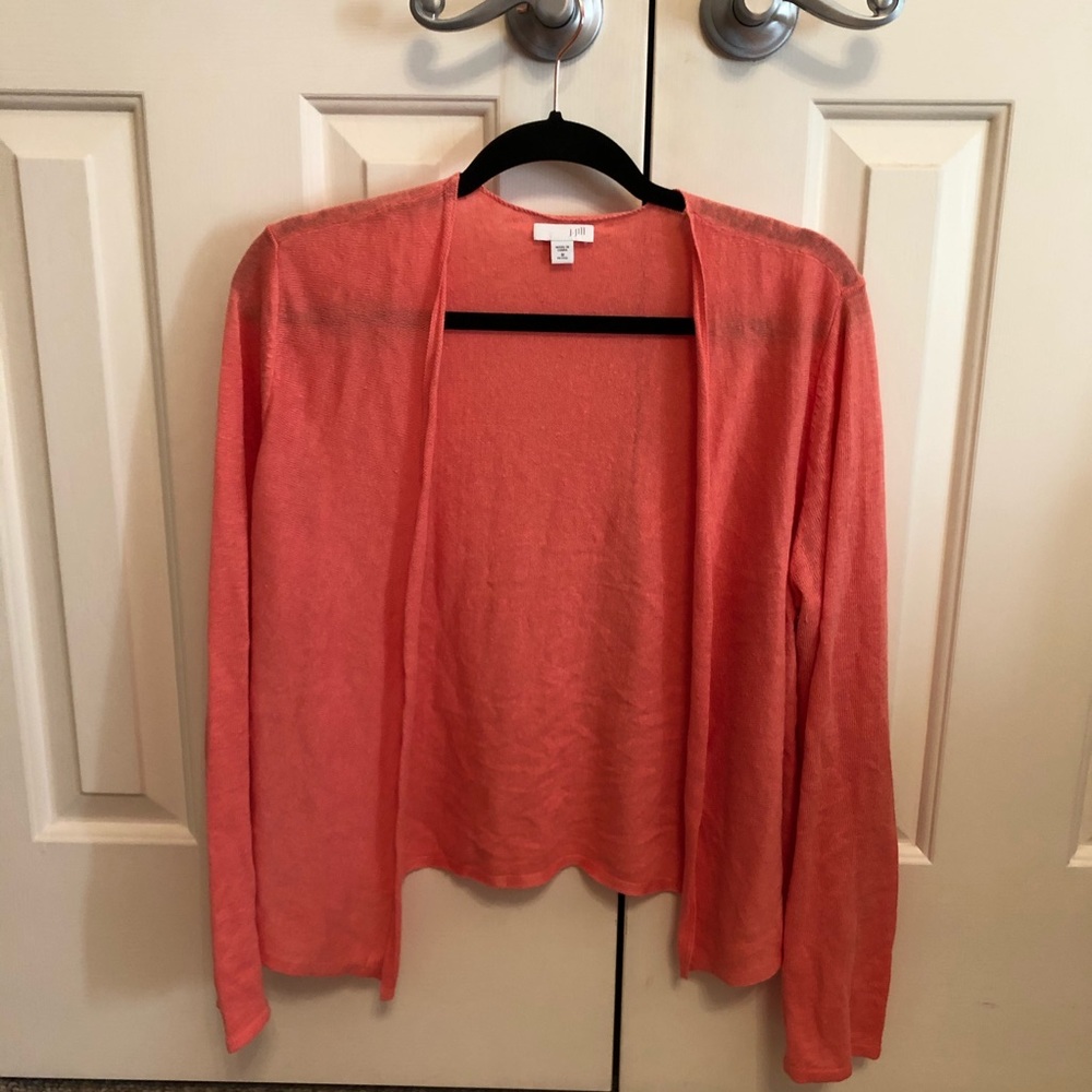 J. Jill Coral Cardigan